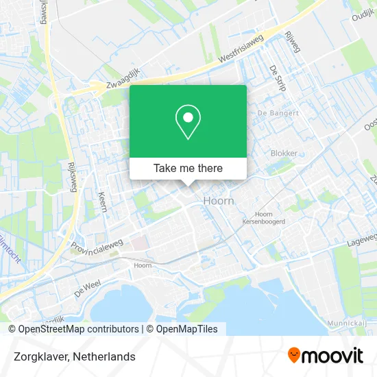 Zorgklaver map