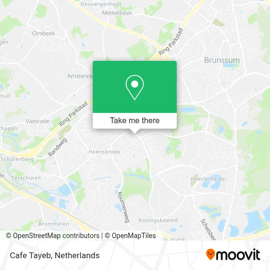 Cafe Tayeb map