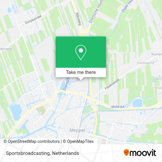 Sportsbroadcasting map