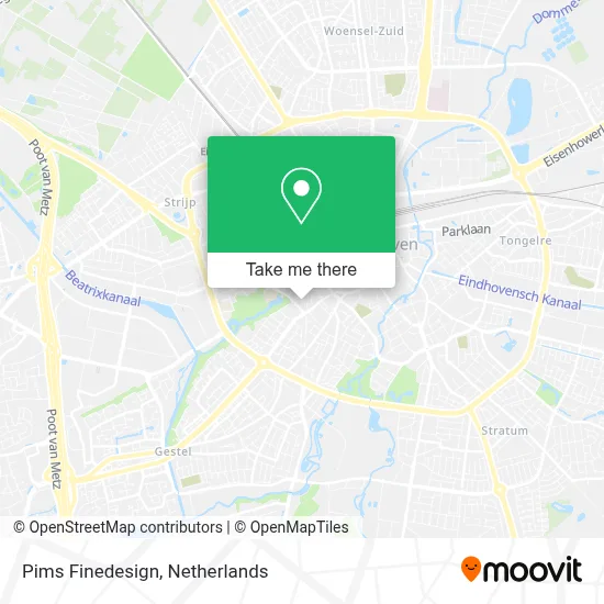 Pims Finedesign map