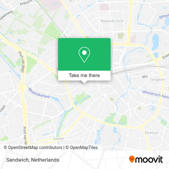 Sandwish map