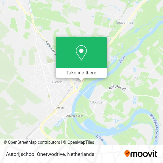 Autorijschool Onetwodrive map