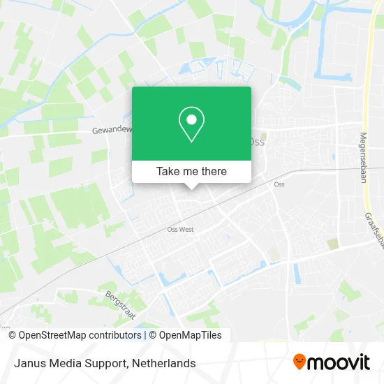 Janus Media Support map