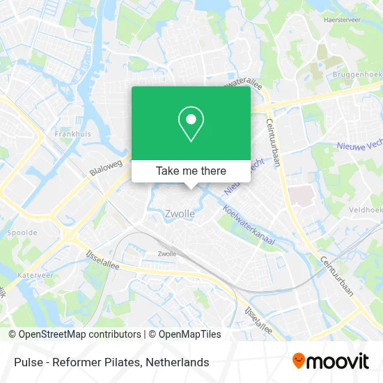 Pulse - Reformer Pilates map