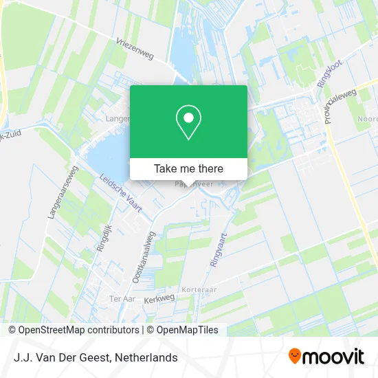J.J. Van Der Geest map