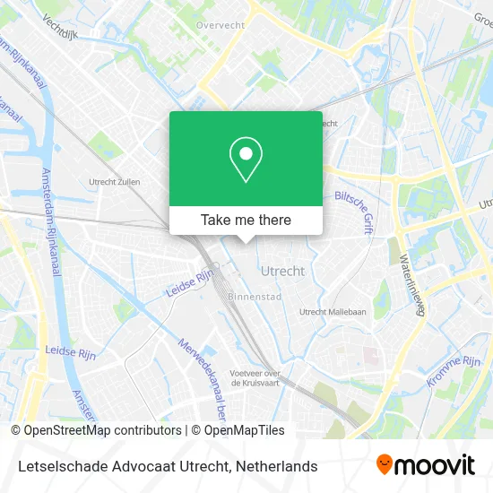 Letselschade Advocaat Utrecht map