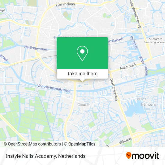 Instyle Nails Academy map