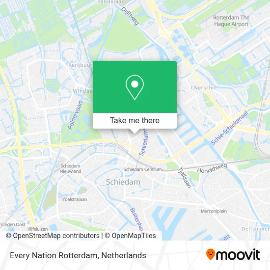 Every Nation Rotterdam map