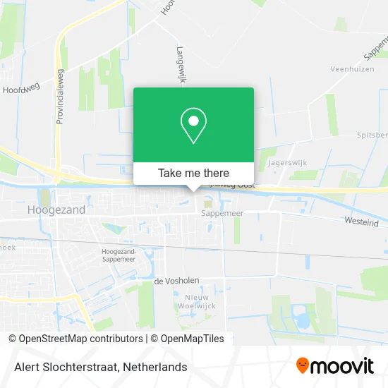 Alert Slochterstraat map