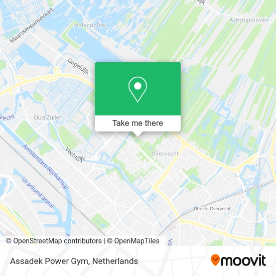 Assadek Power Gym map