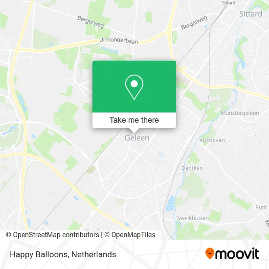 Happy Balloons map