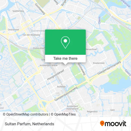 Sultan Parfum map