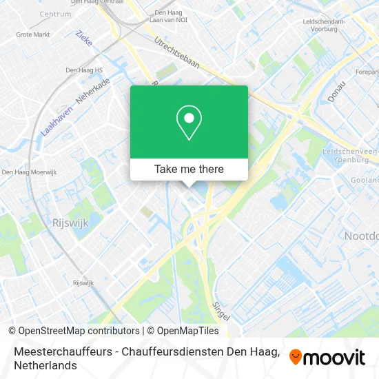 Meesterchauffeurs - Chauffeursdiensten Den Haag map
