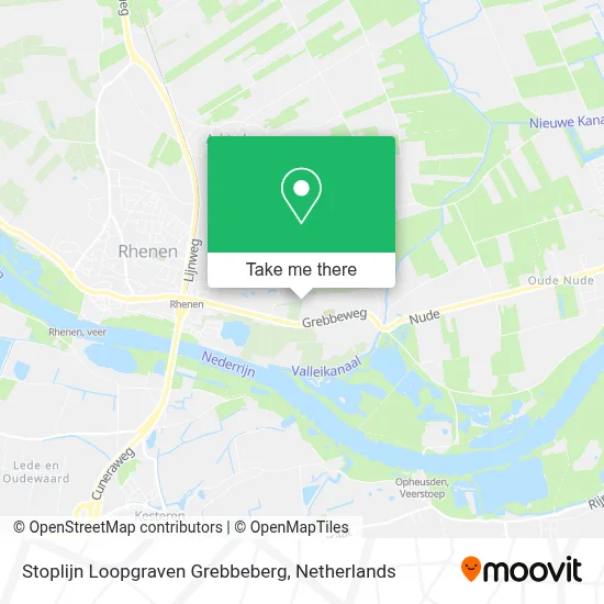 Stoplijn Loopgraven Grebbeberg map