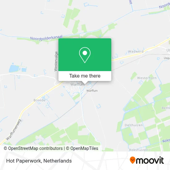 Hot Paperwork map