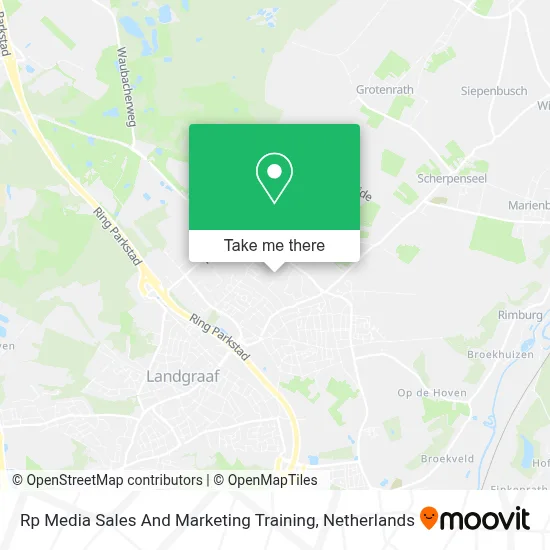 Rp Media Sales And Marketing Training map