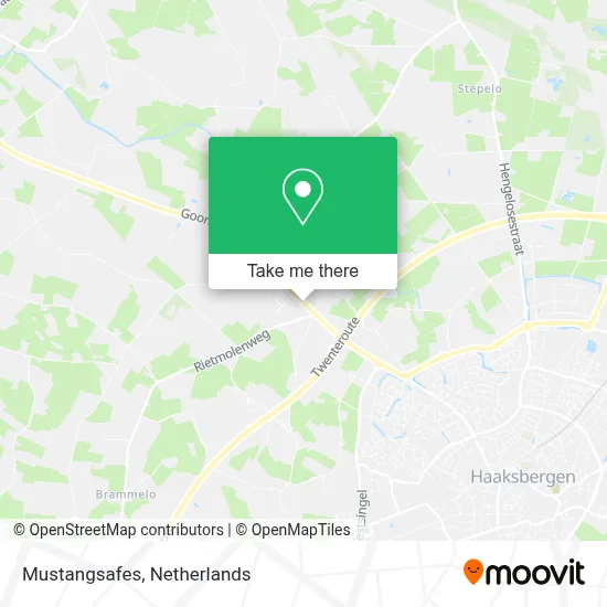 Mustangsafes map