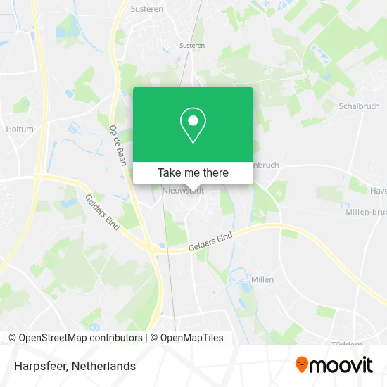 Harpsfeer map