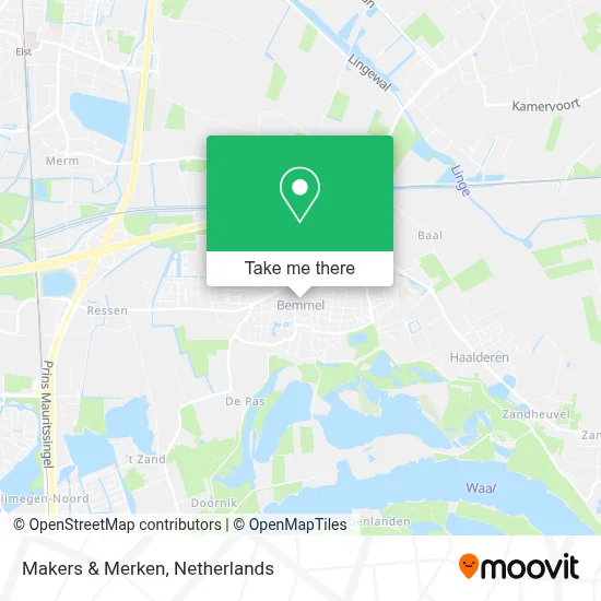 Makers & Merken map