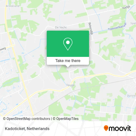 Kadoticket map