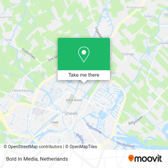 Bold In Media map