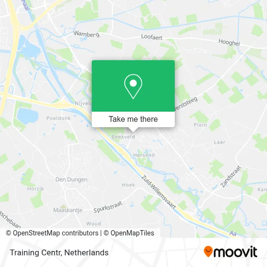 Training Centr map