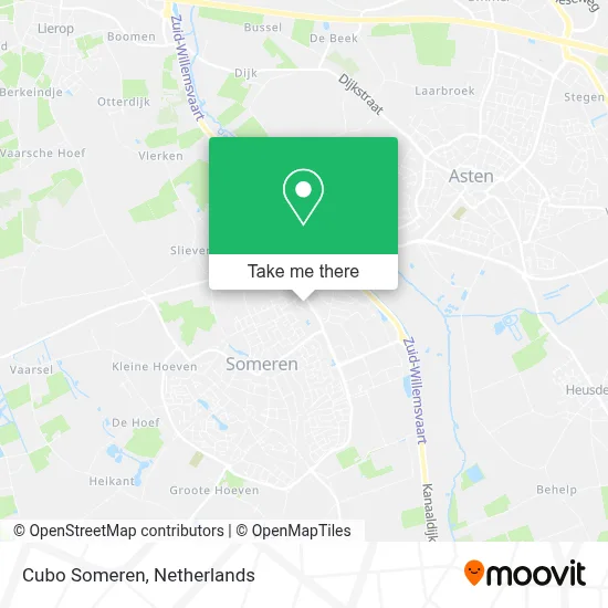 Cubo Someren map