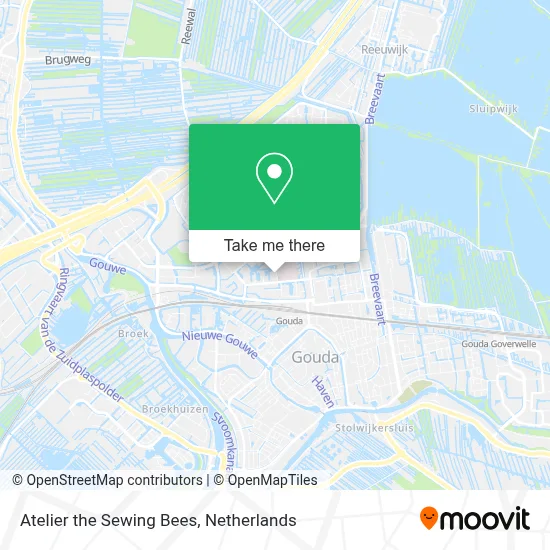 Atelier the Sewing Bees map