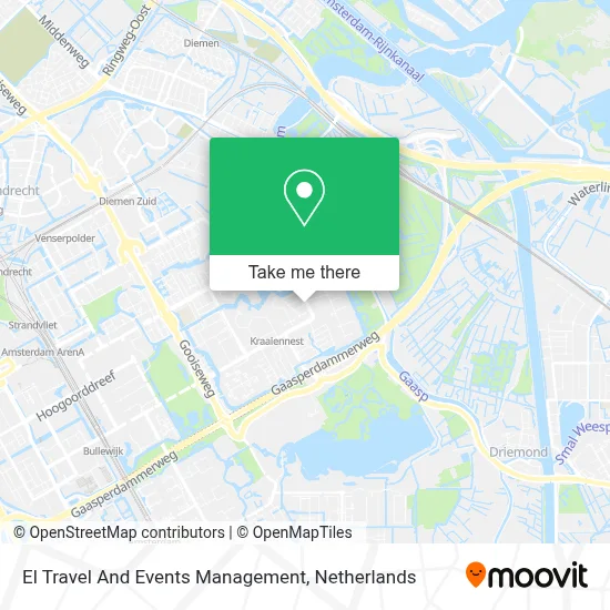 El Travel And Events Management map