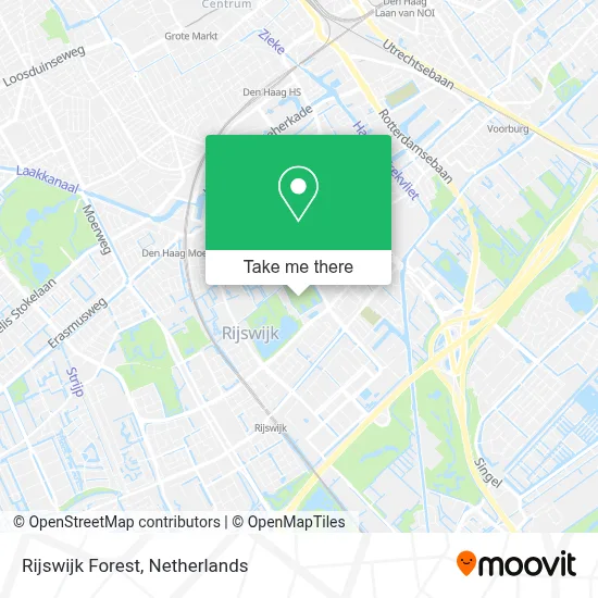 Rijswijk Forest map