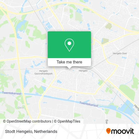 Stodt Hengelo map