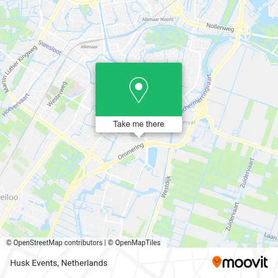 Husk Events map