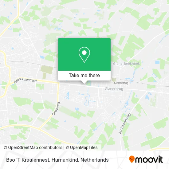 Bso 'T Kraaiennest, Humankind map