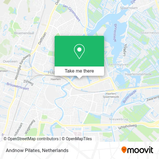 Andnow Pilates map