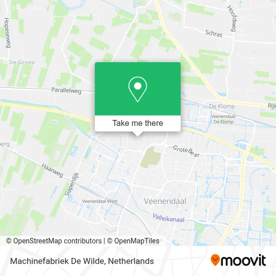 Machinefabriek De Wilde map