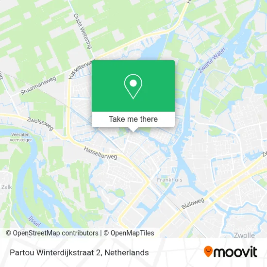 Partou Winterdijkstraat 2 map