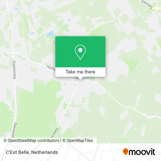 C'Est Belle map