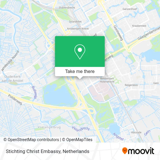 Stichting Christ Embassy map