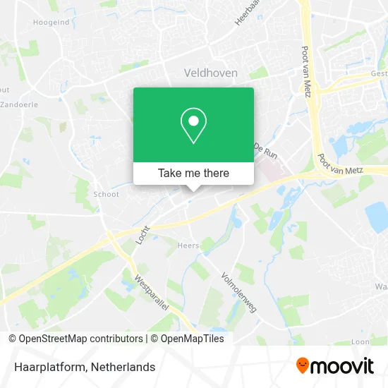 Haarplatform map
