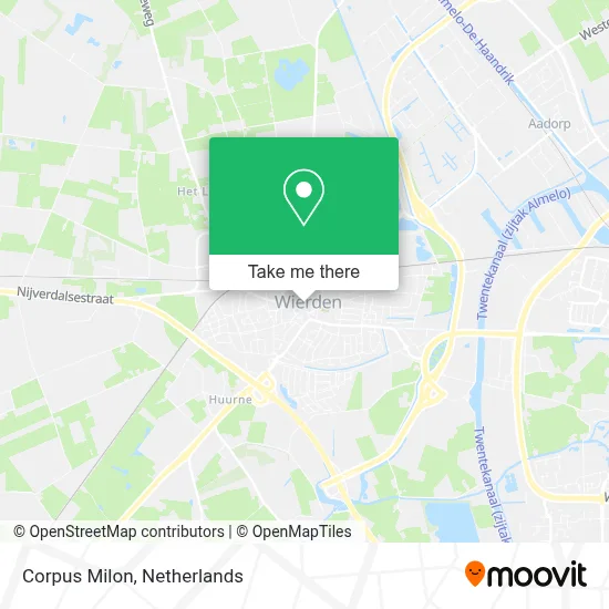 Corpus Milon map