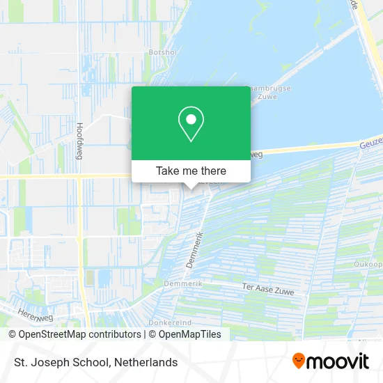 Jozefschool St map