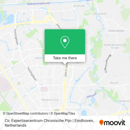 Cir, Expertisecentrum Chronische Pijn | Eindhoven Karte