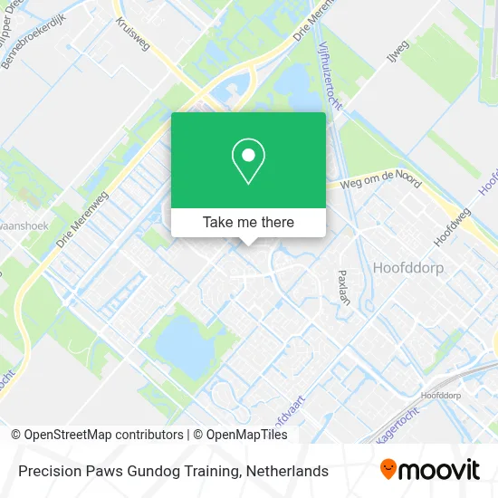 Precision Paws  Gundog Training map