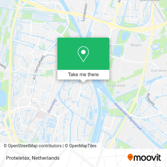 Proteletax map