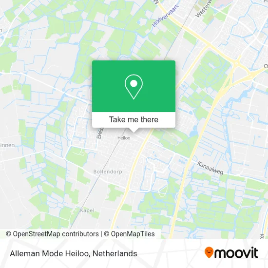 Alleman Mode Heiloo map