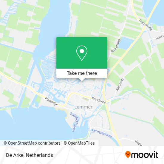 De Arke map