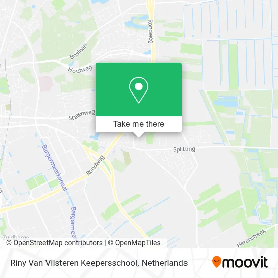 Riny Van Vilsteren Keepersschool map