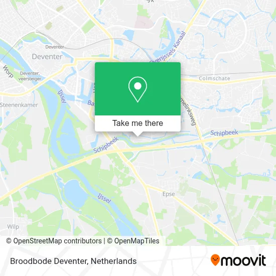 Broodbode Deventer map