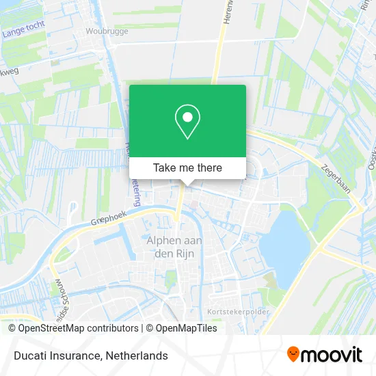 Ducati Insurance map