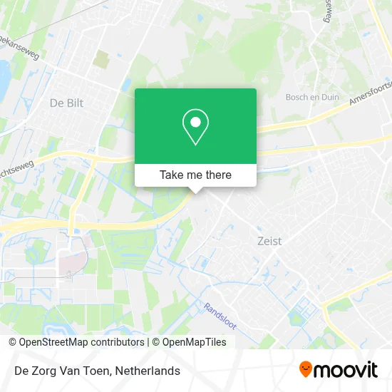 De Zorg Van Toen Karte